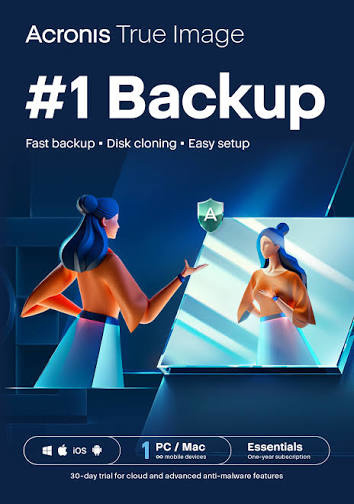 Acronis True Image 2025, 1 komputer, upgrade ze starszej wersji wieczystej