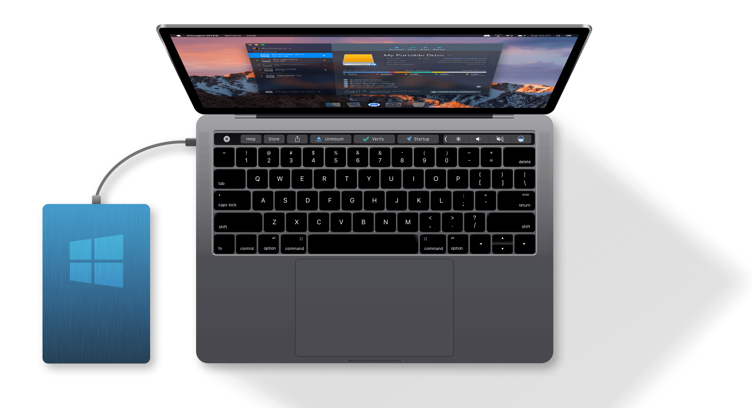 Microsoft NTFS for Mac firmy Paragon Software. Zapisz pliki na dyskach Microsoft NTFS na komputerze Mac